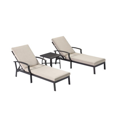 Azure Coast 3 Piece Sun Lounger Set