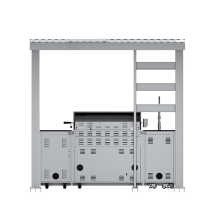 VerveLine Deluxe Pavilion Series - 6 Burner Outdoor Kitchen