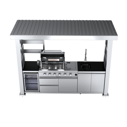 VerveLine Pavilion Series - 4 Burner Outdoor Kitchen