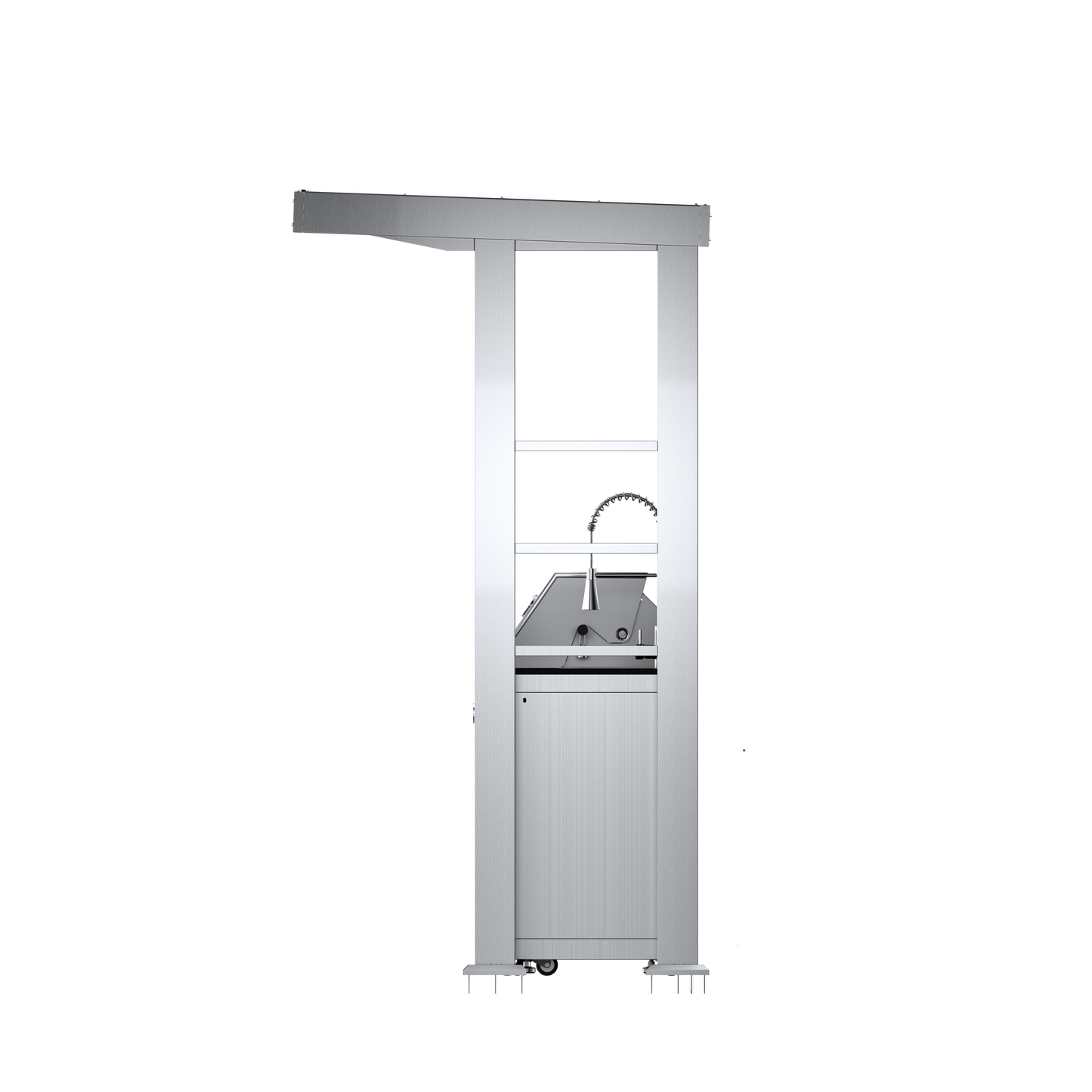 VerveLine Pavilion Series - 4 Burner Outdoor Kitchen