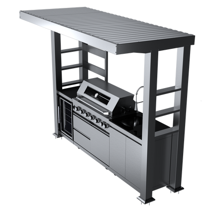 VerveLine Elite Pavilion Series - 6 Burner Outdoor Kitchen