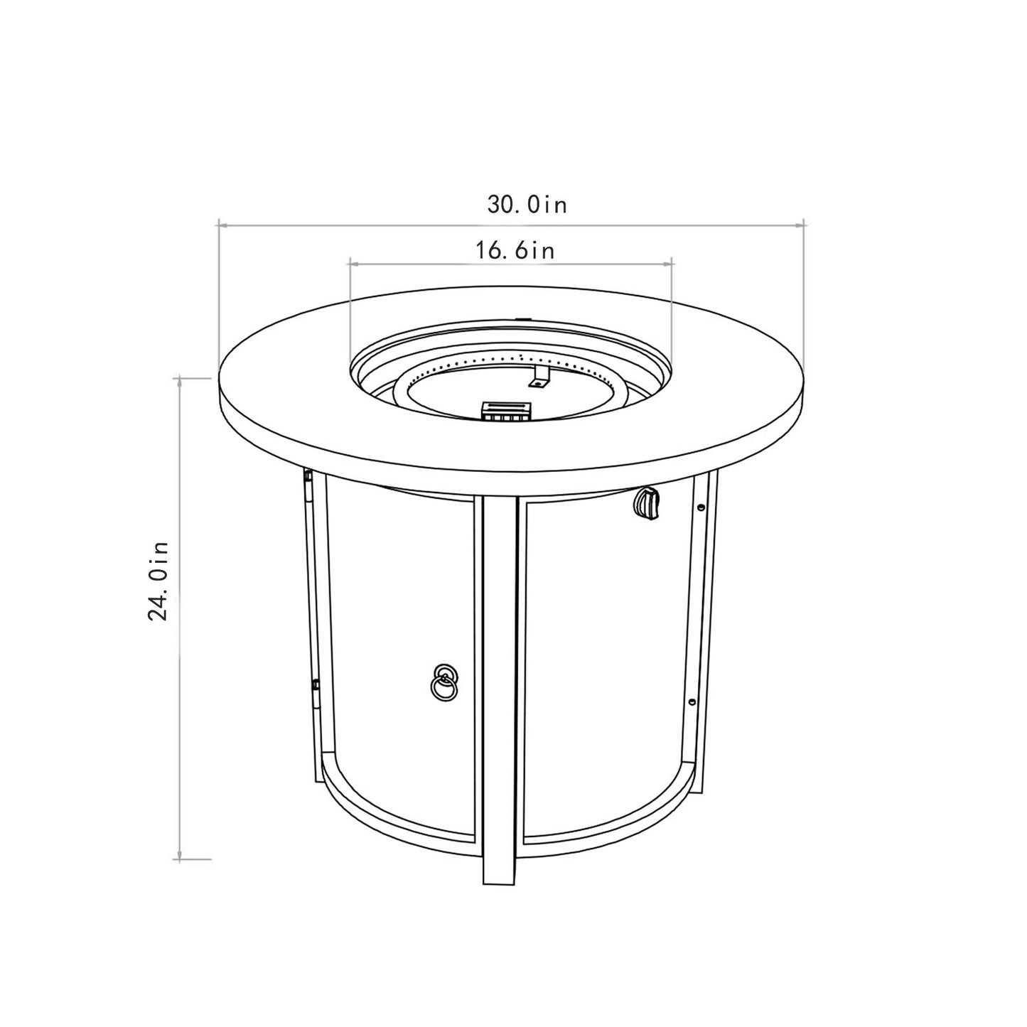Halo Eclipse - Fire Table