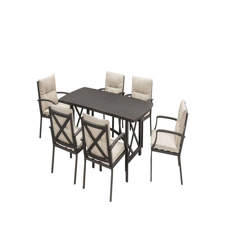 Virelli Estate 7 Piece Dining Set