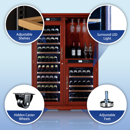 Vintara Imperial - 145 Bottle Wine Fridge