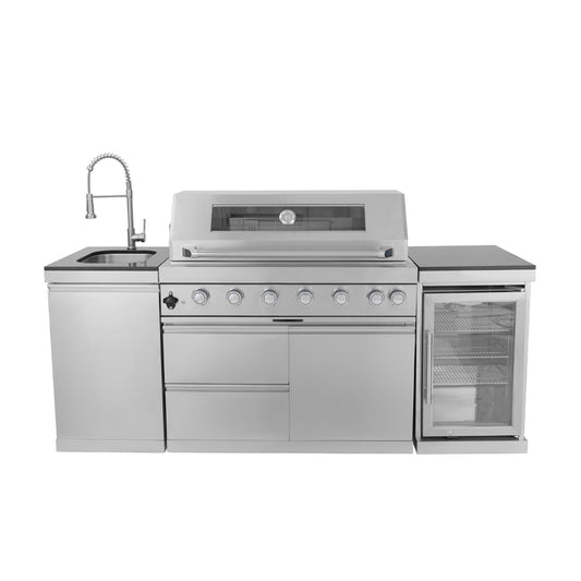 VerveLine Deluxe Series - 6 Burner Outdoor Kitchen