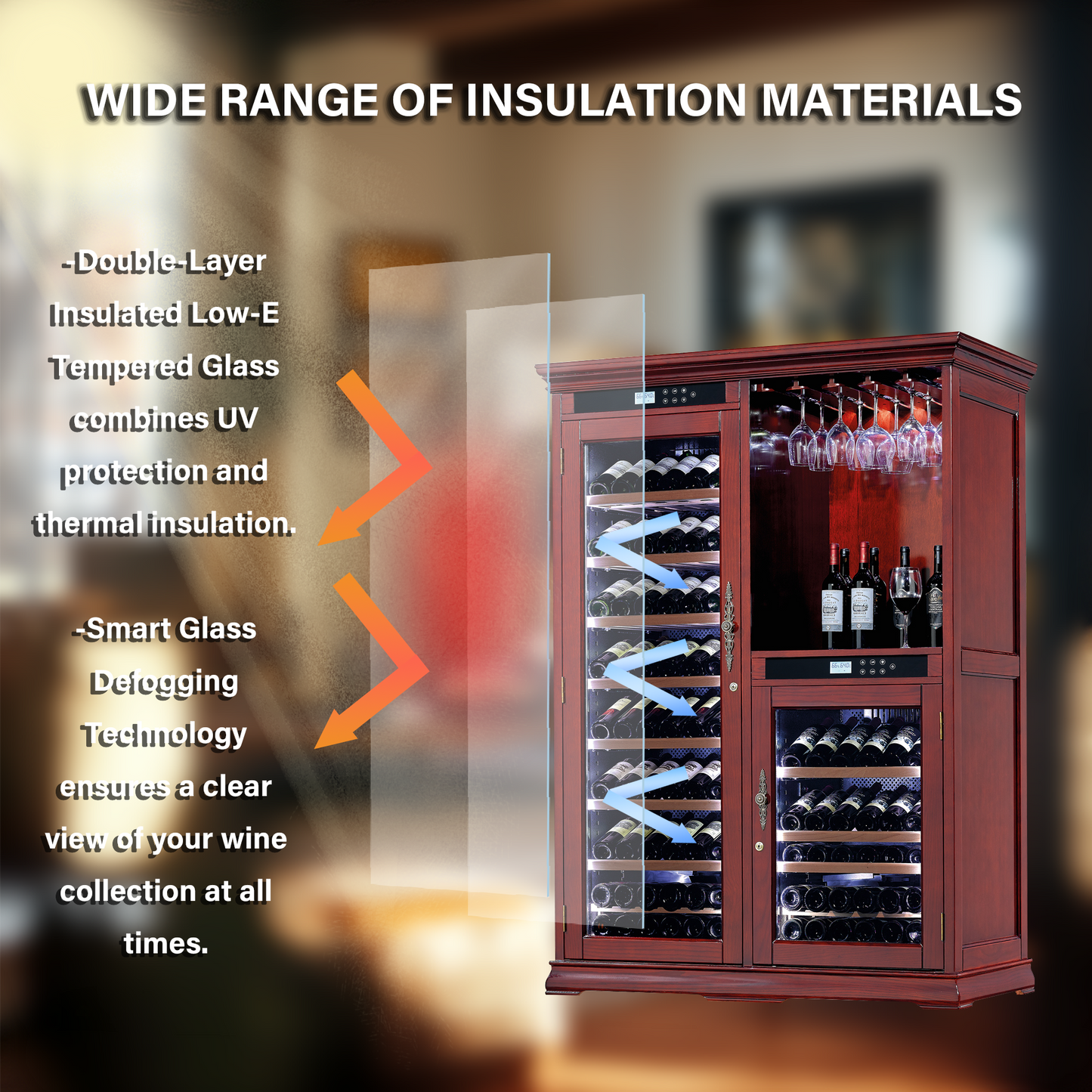Vintara Imperial - 145 Bottle Wine Fridge