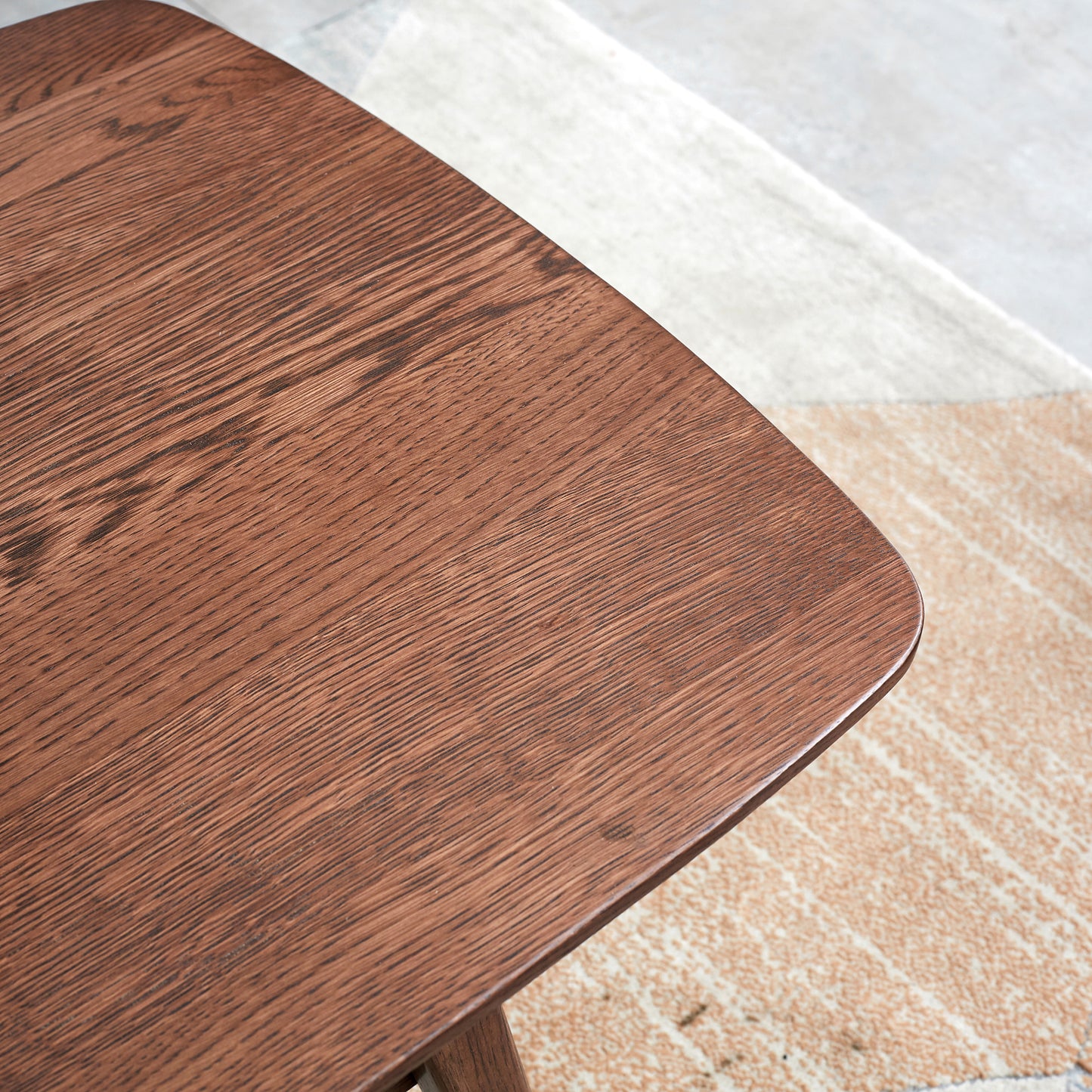 Maison Verve Auvergne Coffee Table, 40" - Solid Wood, Minimalist Frame