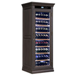 Obsidian Oak - 123 Bottle Wine Fridge