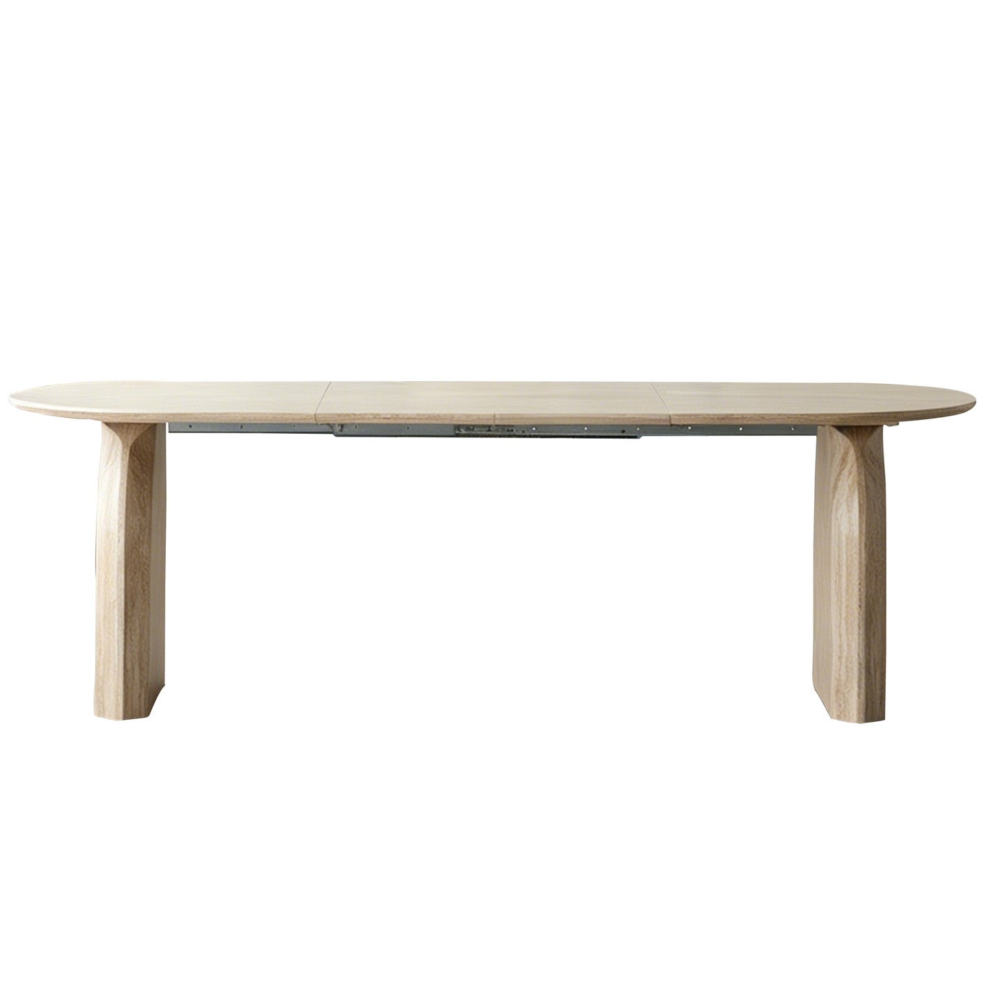 Maison Verve Sancerre Grand Dining Table, 90" -0 Seats 8, Modern Pedestal