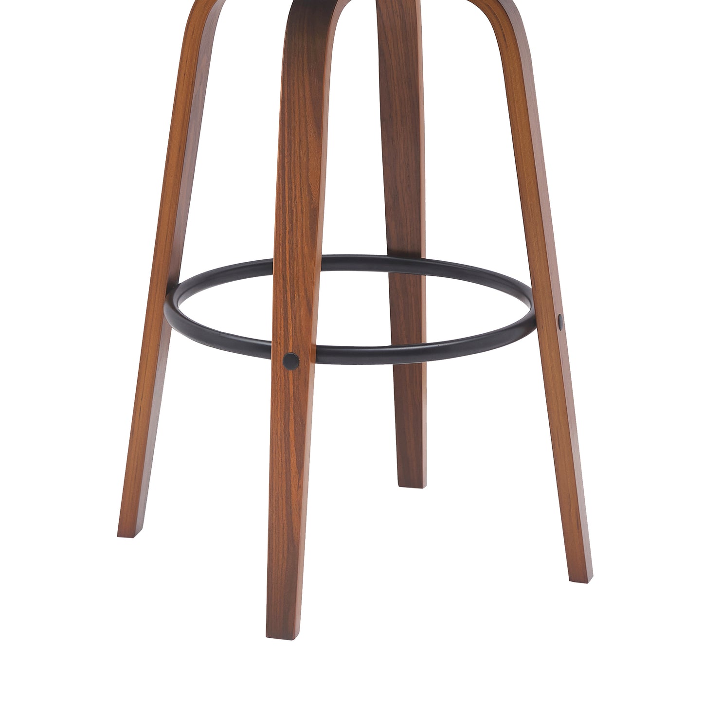 Maison Verve Montalto Upholstered Accent Stool - Rounded Seat, 21" W