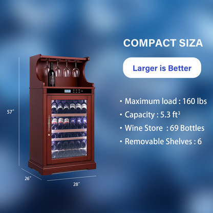 Vintara Grand - 43 Bottle Wine Fridge