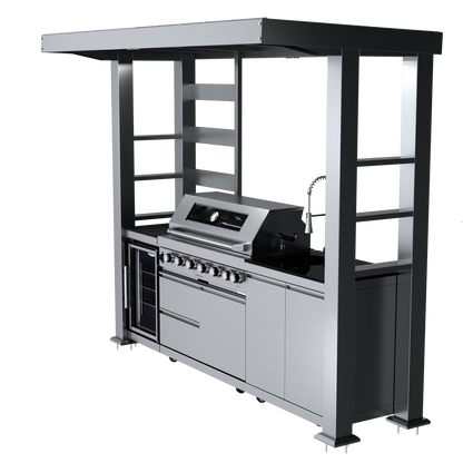 VerveLine Elite Pavilion Series - 6 Burner Outdoor Kitchen