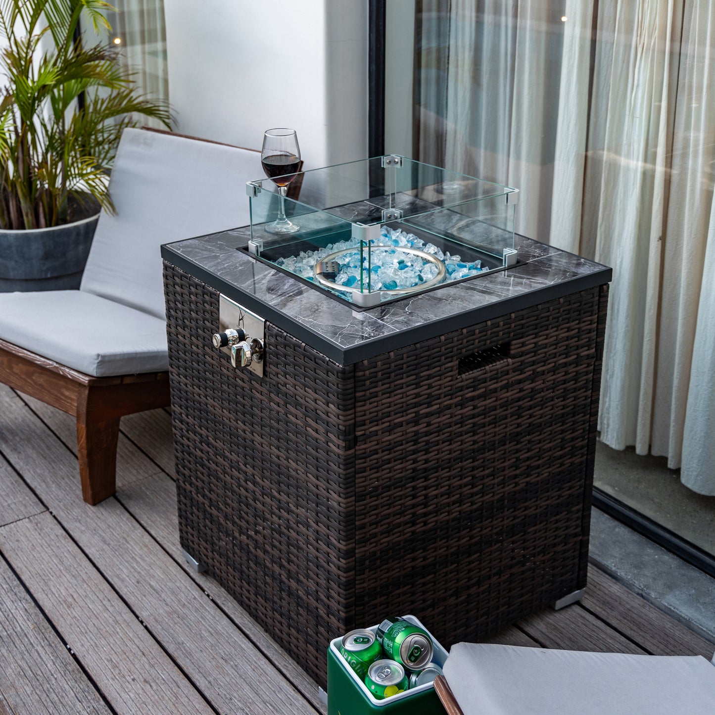 Ember Cube - Fire Table