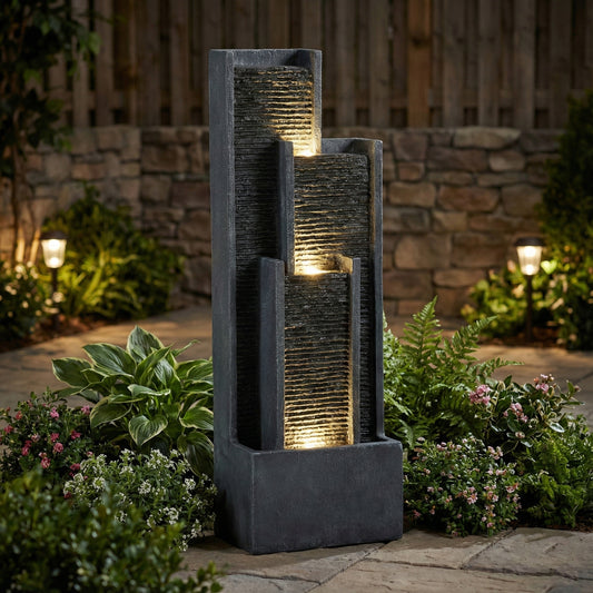 Obsidian Cascade - Water Fountain
