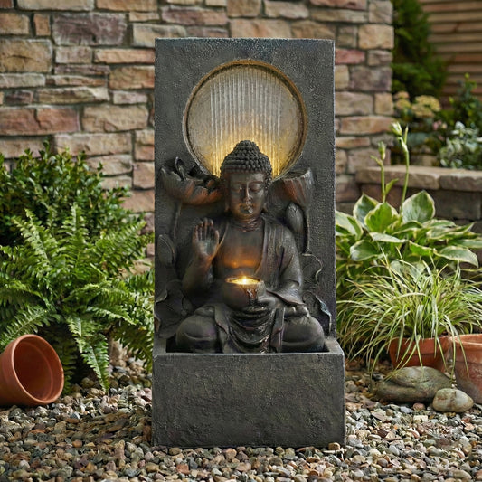 Solara Buddha - Water Fountain