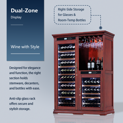Vintara Imperial - 145 Bottle Wine Fridge