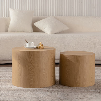 Maison Verve Colline Nesting Coffee Tables (Set of 2) - Layered Design