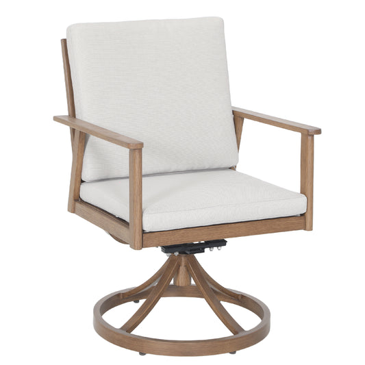 Solara Haven Swivel Dining Chair 2 Pieces