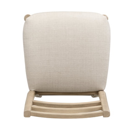 Maison Verve Menton Bar Stool (Set of 2), 42" - Wood Frame, Upholstered Seat
