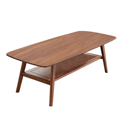 Maison Verve Auvergne Coffee Table, 40" - Solid Wood, Minimalist Frame