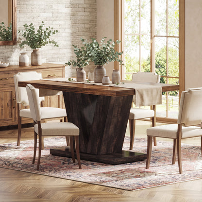Maison Verve Arden 47-Inch Farmhouse Dining Table for 4