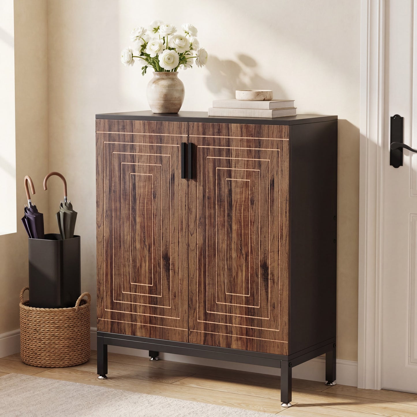 Maison Verve Bellgrave 5-Tier Entryway Shoe Cabinet