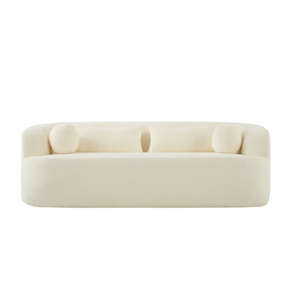 Maison Verve Aurelle Sofa, 86" - Chenille Upholstery, Spring Seat, 3-Seat