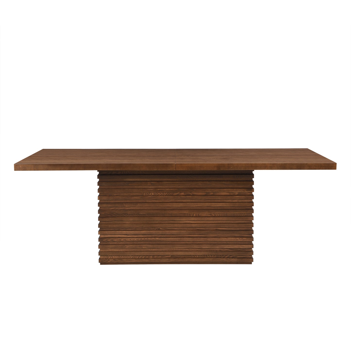Maison Verve Roussillon Dining Table, 84" - Solid Wood & Oak, Seats 8
