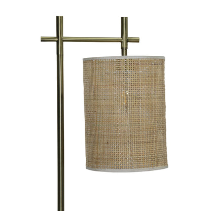 Maison Verve Margaux Floor Lamp, 59" - Metal Frame, Slim Profile