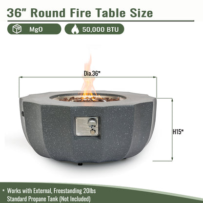 Sierra Stone - Fire Table