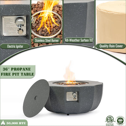 Sierra Stone - Fire Table