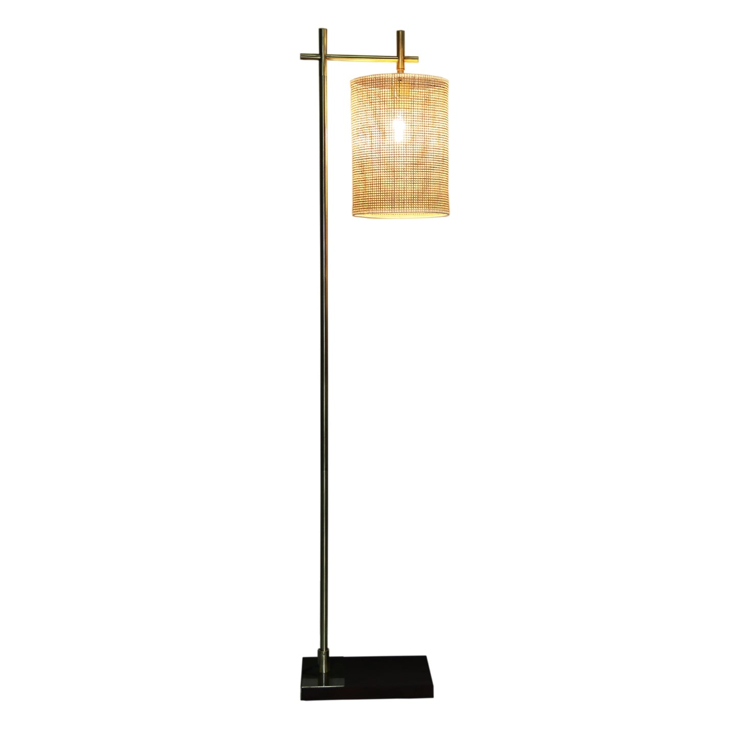 Maison Verve Margaux Floor Lamp, 59" - Metal Frame, Slim Profile
