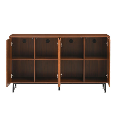 Maison Verve Provence Storage Sideboard, 59" - 2-Door Buffet Cabine