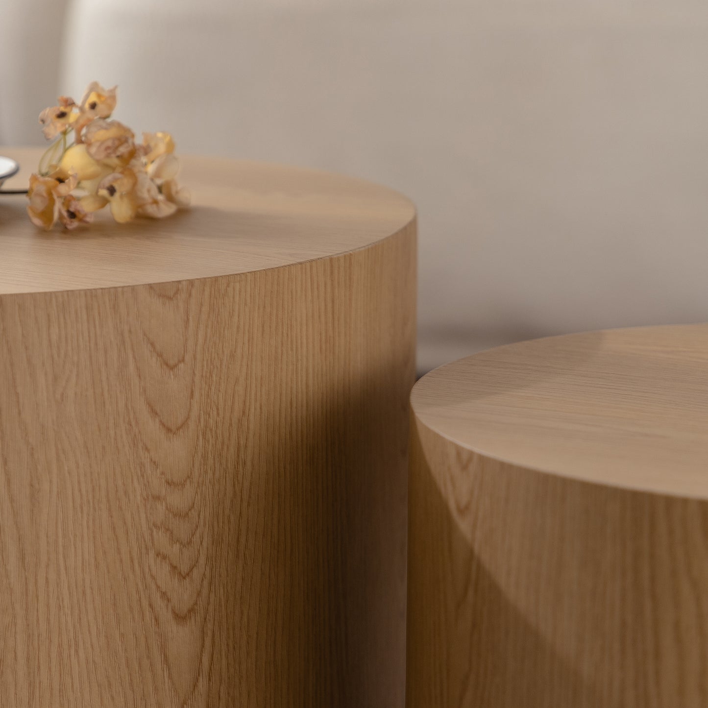 Maison Verve Colline Nesting Coffee Tables (Set of 2) - Layered Design