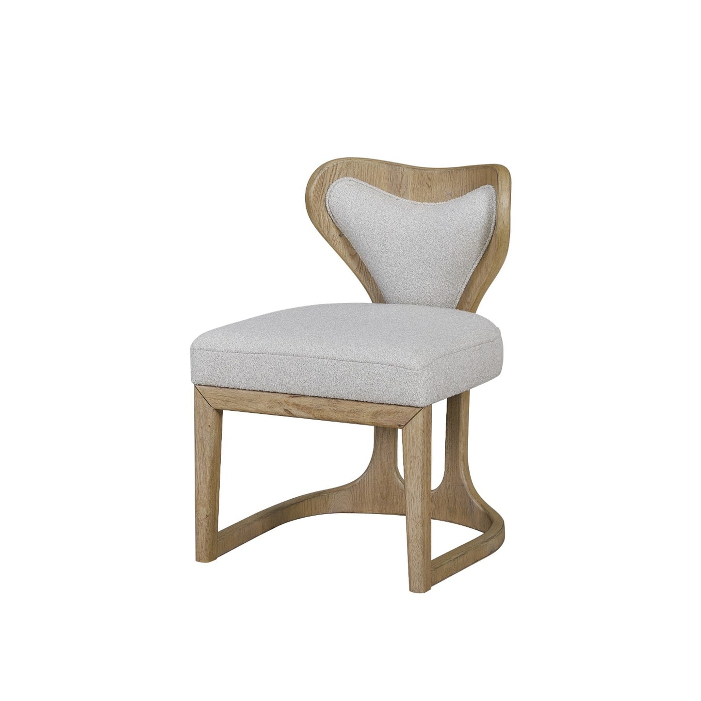 Maison Verve Margaux Dining Chair (Set of 2) - Fully Upholstered, Curved Back