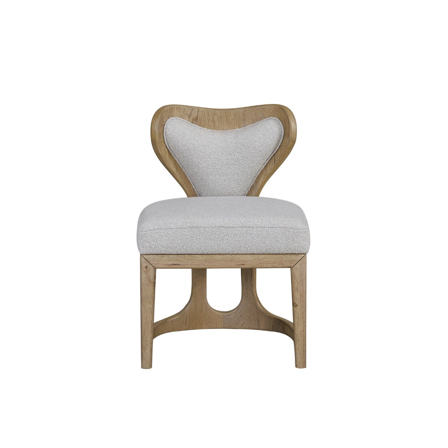 Maison Verve Margaux Dining Chair (Set of 2) - Fully Upholstered, Curved Back