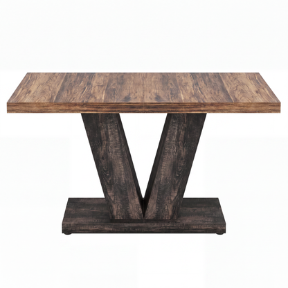 Maison Verve Arden 47-Inch Farmhouse Dining Table for 4