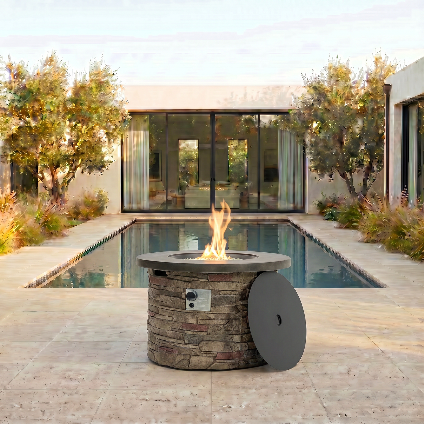 Canyon Glow - Fire Table
