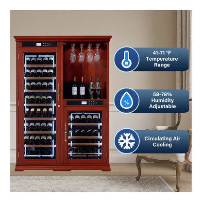 Vintara Imperial - 145 Bottle Wine Fridge